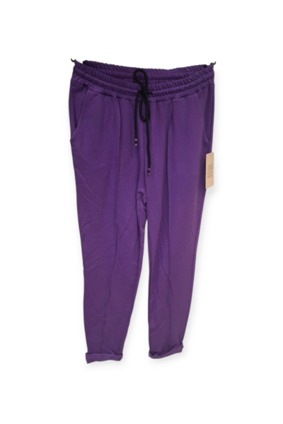 spodnie bawełniane pas 90 cm
fiolet